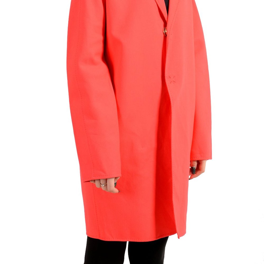 Dsquared2 Women's Bright Red Trench Basic Coat Us… - image 2